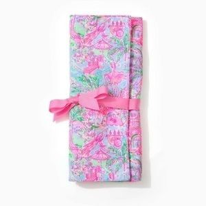 Lilly Pulitzer brush roll/cosmetic bag